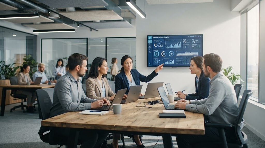 Zoho और Enterprise Software उद्योग से जुड़ा प्रतिनिधि कॉर्पोरेट कार्यस्थल श्रीधर वेम्बु