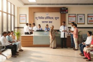 सूरत के अस्पताल में फ्री इलाज देख हैरान हुआ जर्मन नागरिक, कही यह बात