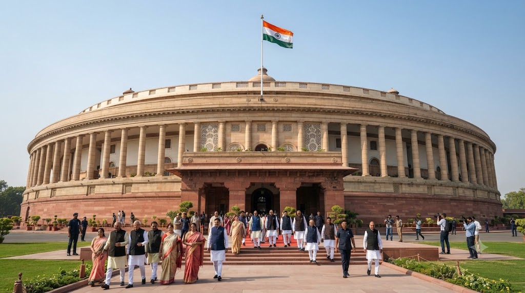 राज्यसभा में पारित विधेयक से संबंधित भारतीय संसद का प्रतिनिधि दृश्यचिराग पासवान