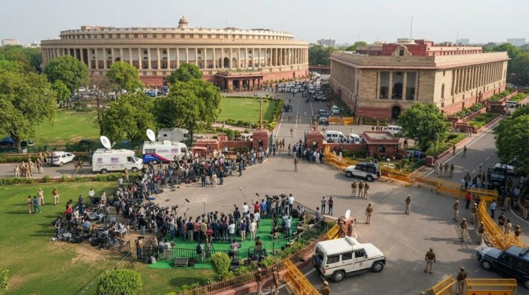 संसद परिसर का प्रतिनिधि दृश्यपप्पू यादव